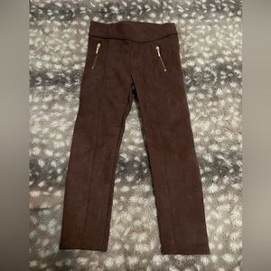 Toddler Suede Leggings